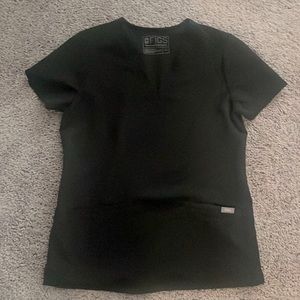 Figs Casma top xs black core color